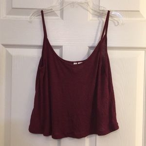 NWOT H&M Flowy Crop Tank